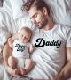 Personalized Daddy & Baby Est Date T-shirt & Baby Vest | Matching Dad & Baby Outfits | Perfect Christmas Gift | New Dad Present 